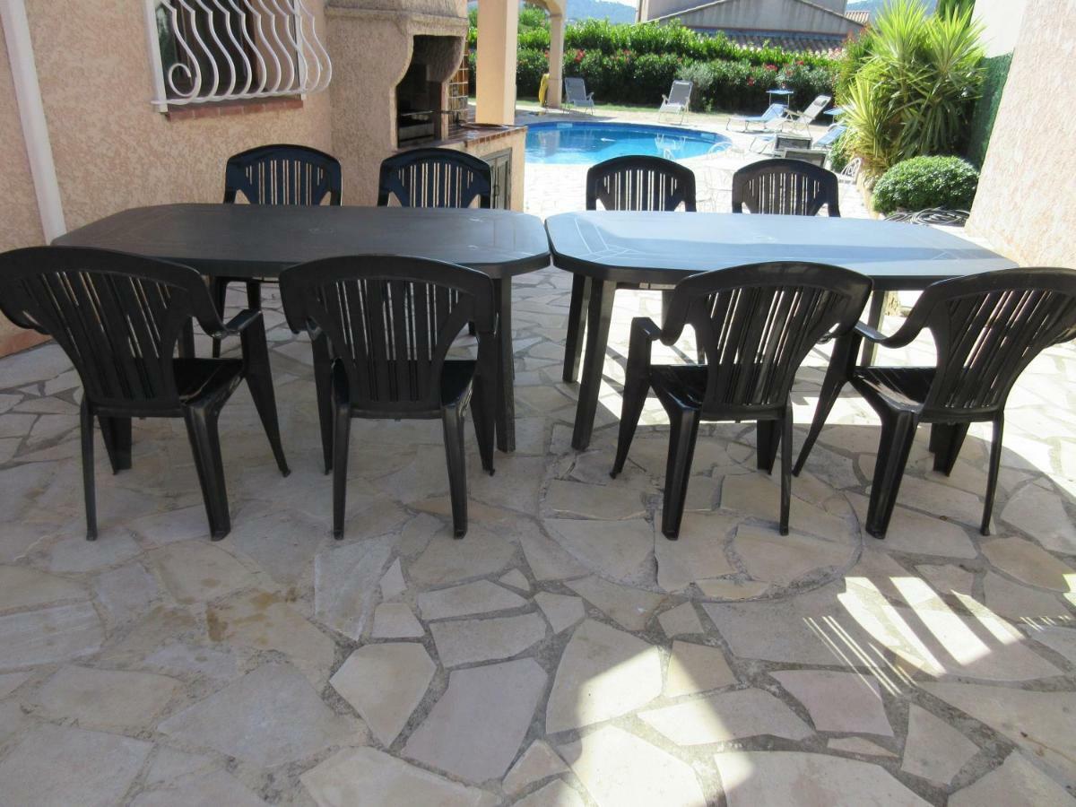Villa Spacieuse, Climatisation, Piscine, Jardin Paysage, Proche Mer سا سيرْ سور مير المظهر الخارجي الصورة