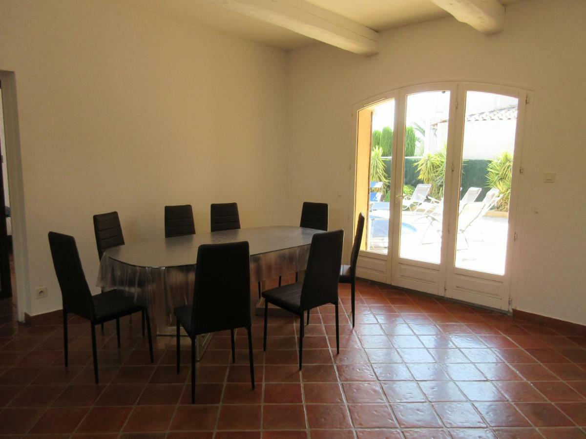 Villa Spacieuse, Climatisation, Piscine, Jardin Paysage, Proche Mer سا سيرْ سور مير المظهر الخارجي الصورة