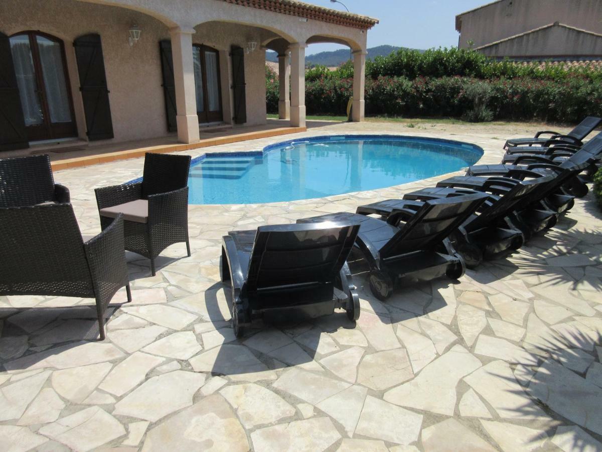 Villa Spacieuse, Climatisation, Piscine, Jardin Paysage, Proche Mer سا سيرْ سور مير المظهر الخارجي الصورة